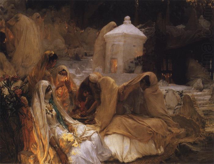 Frederick Arthur Bridgman The Day of the Prophet at Oued el Kebir china oil painting image